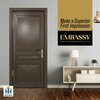 Embassy 3 x 3 Solid Brass Hinge, Polished Brass Finish with Flat Tips 3030US3F-1